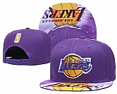 Los Angeles Lakers Team Logo Adjustable Hat YD (15),baseball caps,new era cap wholesale,wholesale hats